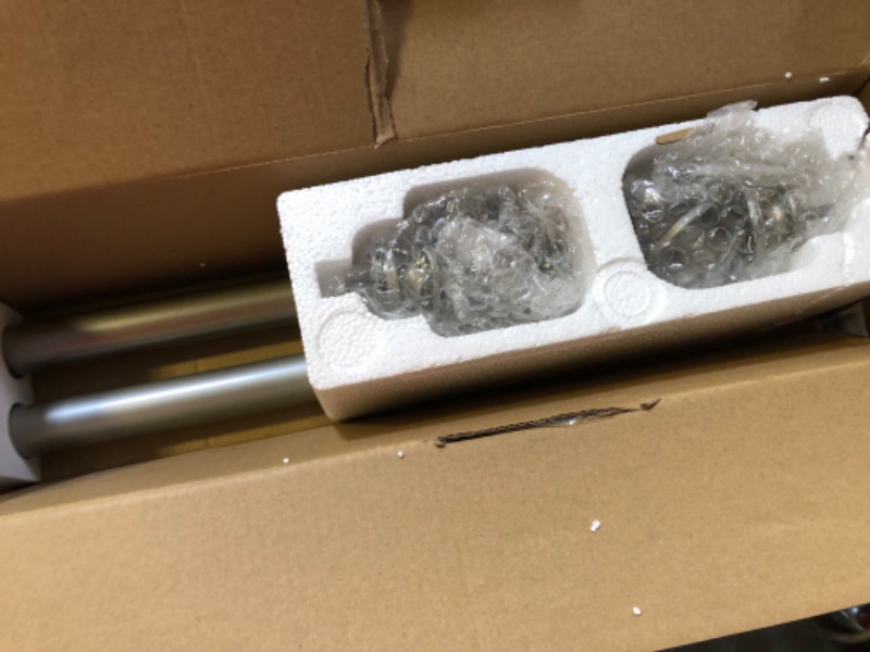 Photo 1 of 72"-144" curtain rods 