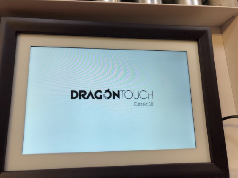 Photo 1 of Dragon Touch Digital Picture Frame WiFi 10 inch 