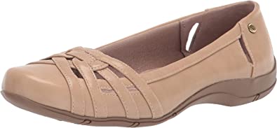 Photo 1 of LifeStride Women's Diverse Ballet Flat  SIZE 7W 
