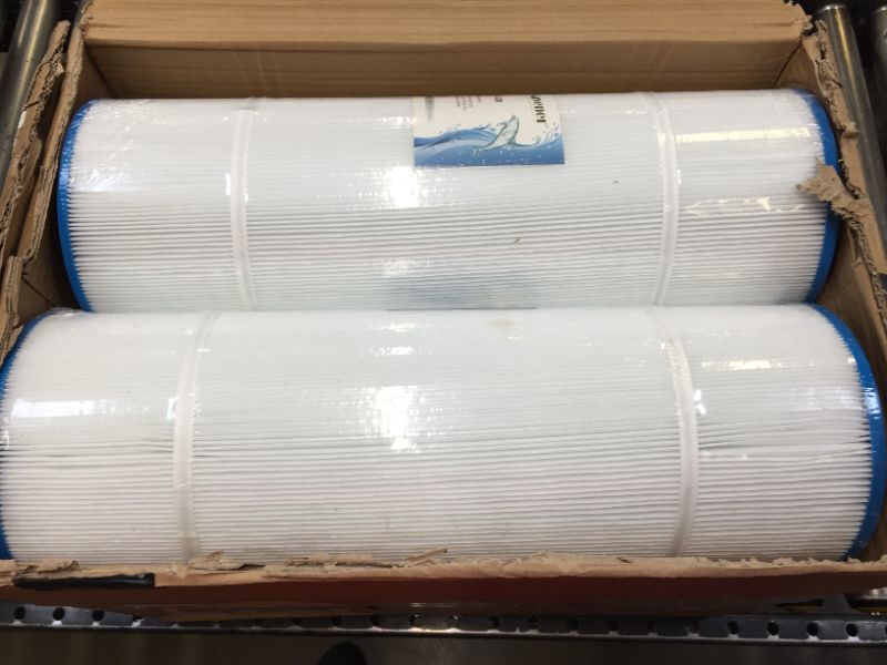 Photo 3 of Savener PCC80-PAK4 Replacement Pool Filter Cartridge Replaces for PCC80 Darlly 70804 Unicel C-7470 80Sq.ft Pentair CCP320 PCC80 Filbur FC-1976 Clean and Clear Plus 320 817-0081 178580 4 Pack

