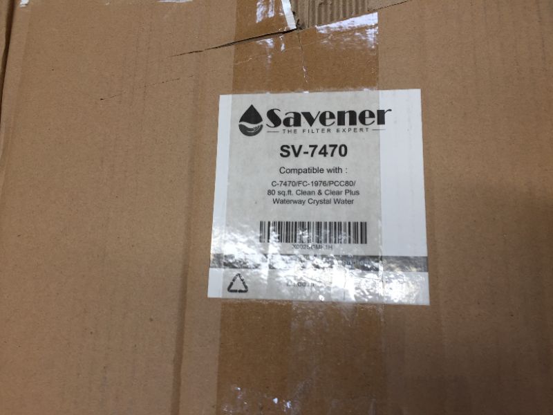 Photo 5 of Savener PCC80-PAK4 Replacement Pool Filter Cartridge Replaces for PCC80 Darlly 70804 Unicel C-7470 80Sq.ft Pentair CCP320 PCC80 Filbur FC-1976 Clean and Clear Plus 320 817-0081 178580 4 Pack
