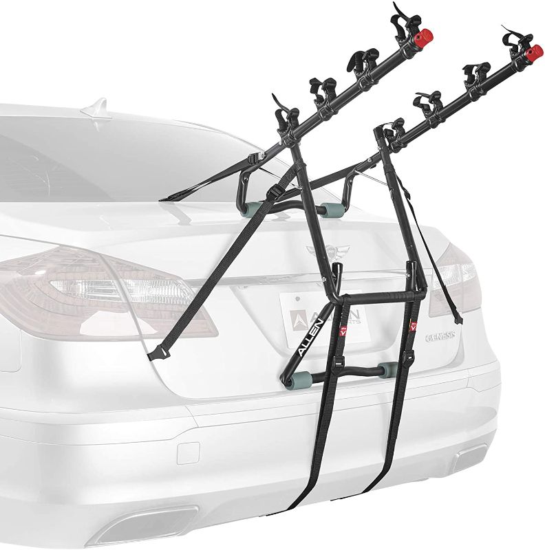 Photo 1 of Allen Sports Deluxe 4-Bike Trunk Mount Rack, Model , Black
Open Box