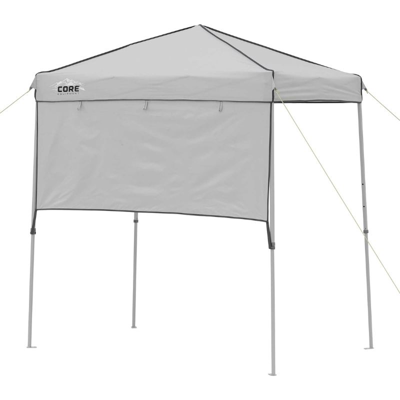 Photo 1 of 6’ x 4’ Instant Canopy with Half Sun Wall

