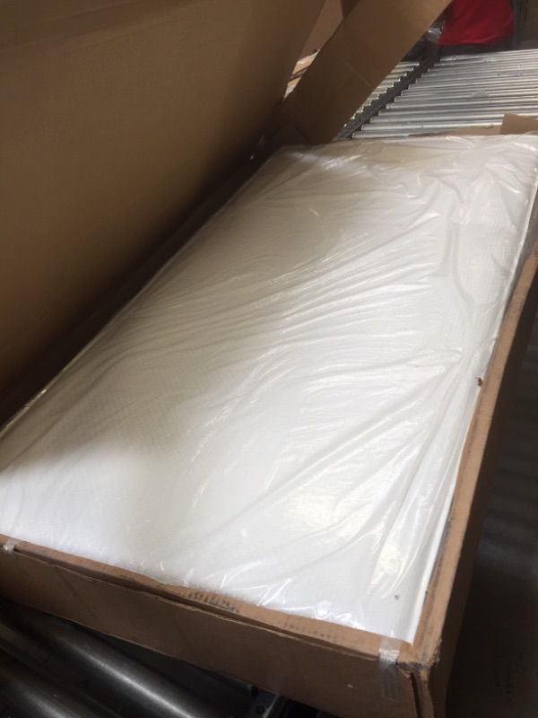 Photo 2 of Sealy Cozy Cool 2-Stage Coil and Gel Crib Mattress - White, 51.7x27.3x5 Inch (Pack of 1)