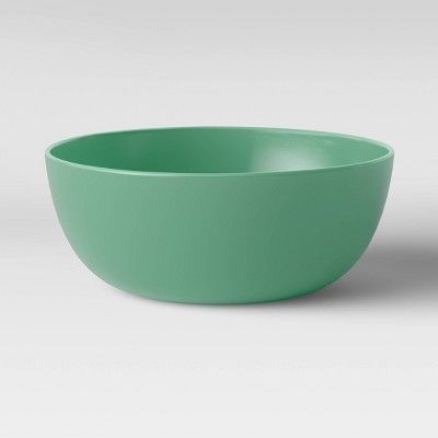 Photo 1 of 37oz Plastic Cereal Bowl Green - Room Essentials 2 packs of 12 (24 total)
