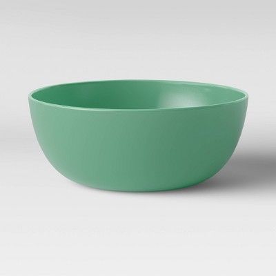 Photo 1 of 37oz Plastic Cereal Bowl Green - Room Essentials  12 bowls