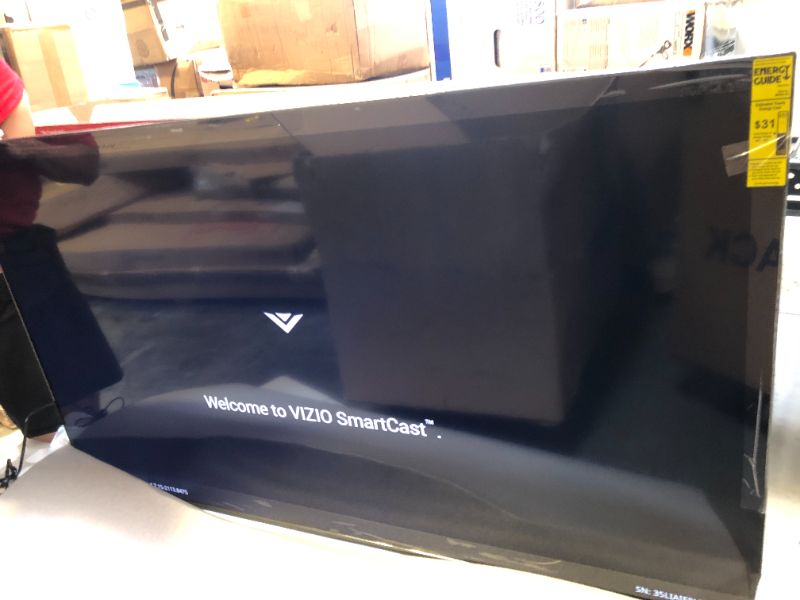 Photo 4 of VIZIO 65-Inch M-Series 4K QLED HDR Smart TV with Voice Remote, Dolby Vision, HDR10+, Alexa Compatibility, VRR with AMD FreeSync, M65Q6-J09, 2021 Model. Factory Sealed. Opened For Inspection, Item is New.
