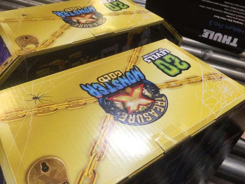 Photo 1 of 2 pack -- Treasure X Monster Gold Glow in the Dark Mega Monster Lab
-- factory sealed --- 
