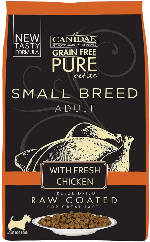 Photo 1 of Canidae PURE Petite Limited Ingredient Premium Small Breed Adult Dry Dog Food, Grain Free, Premium Clean Proteins
--- bb june 16 2022
