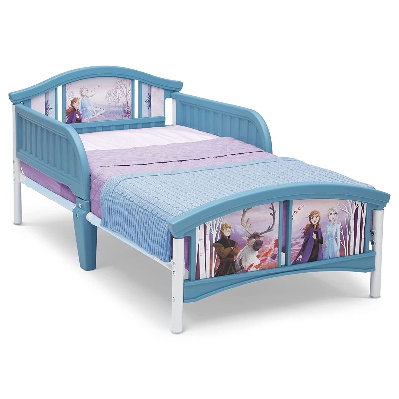 Photo 1 of Delta Children Plastic Toddler Bed, Disney Frozen II
-- missing some hardware --- 