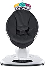 Photo 1 of 4moms mamaRoo 4 Multi-Motion Baby Swing, Bluetooth Baby Rocker with 5 Unique Motions, Nylon Fabric, Black
