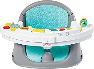 Photo 1 of Infantino Music & Lights 3-in-1 Discovery Seat and Booster - Convertible Booster, Infant Activity seat and Feeding Chair with Electronic Piano for Sensory Exploration, for Babies and Toddlers. Box Packaging Damaged, Item is Minor Use
