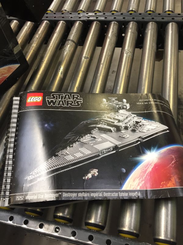 Photo 3 of LEGO Star Wars: A New Hope Imperial Star Destroyer 75252 Building Kit (4,784 Pieces) Missing Pieces, Some Pieces Damaged. 
