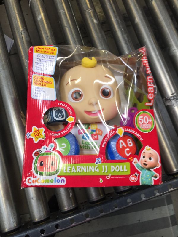 Photo 2 of CoComelon Interactive Learning JJ Doll with Lights, Sounds, and Music to Encourage Letter, Number, and Color Recognition, by Just Play
