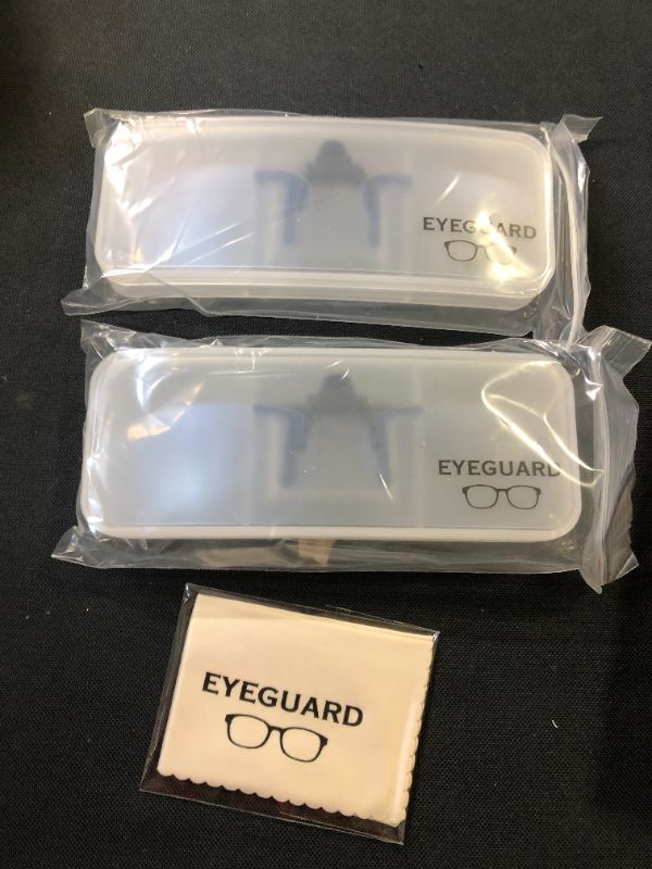 Photo 2 of EYEGUARD Blue Light Filter Clip-on Computer Gamer Glasses Strain Relief Anti-glare Radiaton Protection Eyewear
