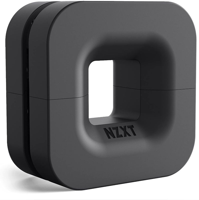 Photo 1 of NZXT Puck - BA-PUCKR-B1 - Cable Management and Headset Mount - Compact Size - Silicone Construction - Powerful Magnet for Computer Case Mounting - Black - SEALED
