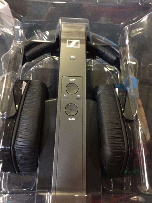 Photo 6 of Sennheiser RS 175 RF Wireless Headphone System for TV Listening with Bass Boost and Surround Sound Modes