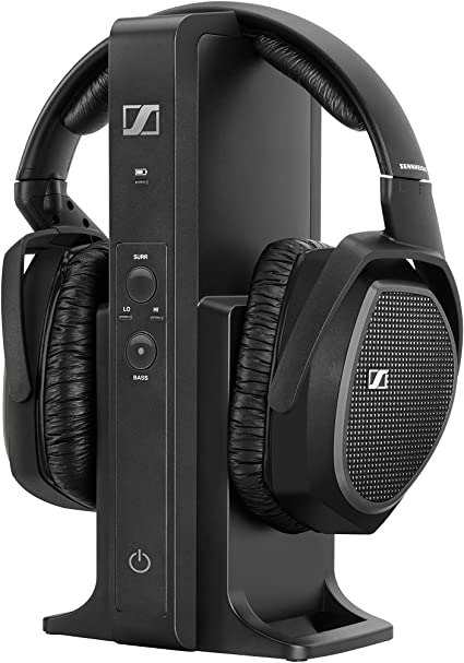 Photo 1 of Sennheiser RS 175 RF Wireless Headphone System for TV Listening with Bass Boost and Surround Sound Modes