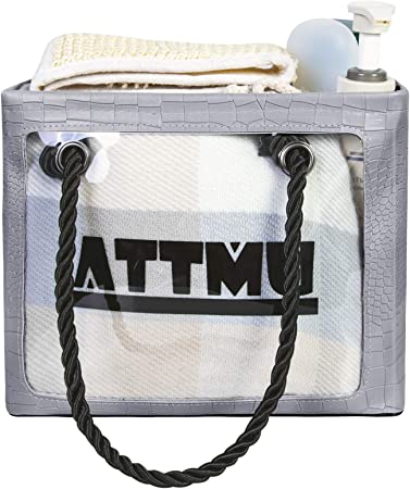 Photo 1 of Attmu Mesh Shower Caddy Dorm, Portable Shower Tote Bag College Room Essentials Bathroom Quick Dry for Swimming