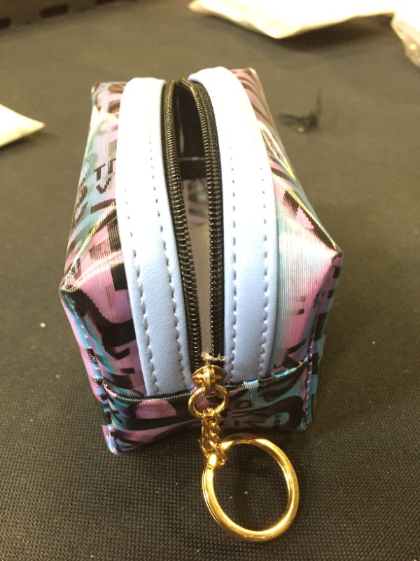 Photo 4 of Small Coin Purse Credit Card Holder?3D Pattern Zippered Wallet, Earphone Organizer for Woman 4X3X2