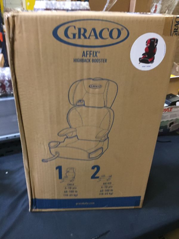 Photo 3 of Graco Affix Highback Booster Seat with Latch System, Atomic