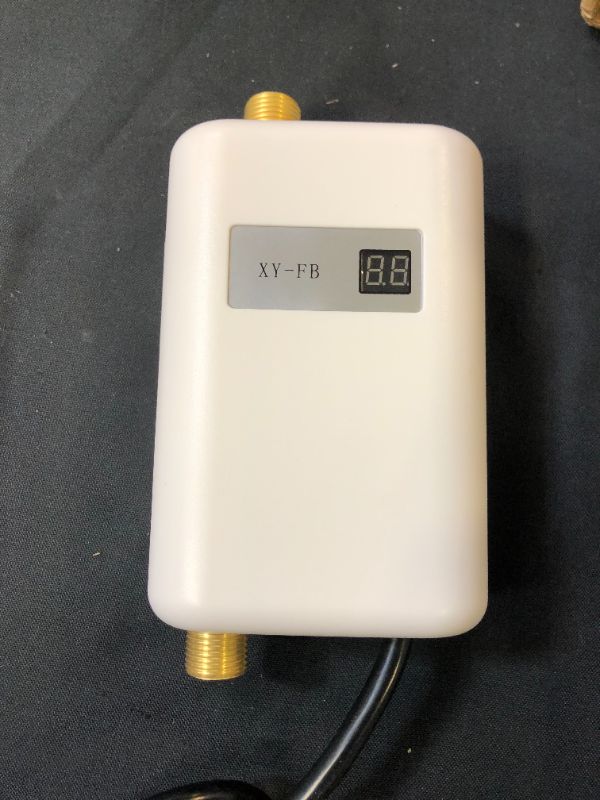 Photo 3 of  Instant Water Heater, Mini Tankless Heater with Led Indicator Light, Small Size, Fast Water Output, Simple Operation, Electricity Saving, for Kitchen
