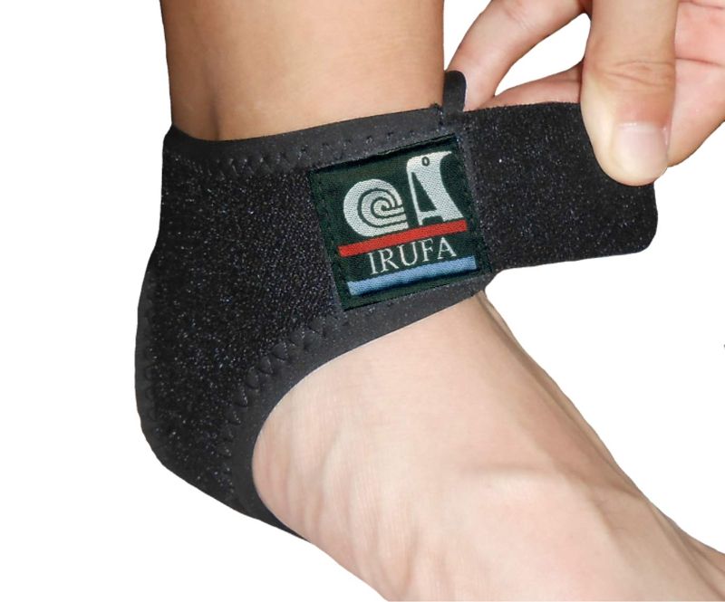 Photo 1 of IRUFA, AN-OS-11,3D Breathable Elastic Knit Patented Fabric Adjustable Athletics Achillies Tendon Ankle Wrap, Plantar Fasciitis, Pain Relief for Sprains, Strains, Arthritis and Torn Tendons XL
