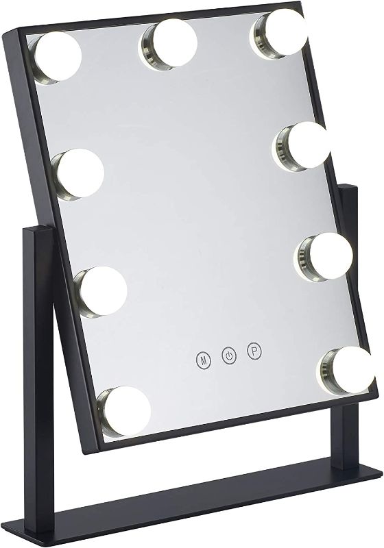 Photo 1 of Makeup Mirror with LED Light Vanity Mirror Hollywood Lighted (9 Lights)
