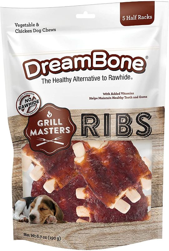 Photo 1 of DreamBone Rawhide-Free Grill Masters, Treat Your Dog to a Chew Made with Real Meat and Vegetables
BB: 7/10/22