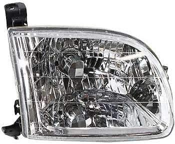 Photo 1 of New Right Passenger Side Halogen Head Light Assembly For 2000-2004 Toyota Tundra, Regular/Access Cab TO2503129 811100C010
