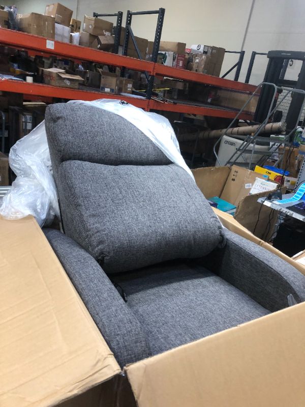 Photo 6 of Fabric Massage Recliner Chair Single  
