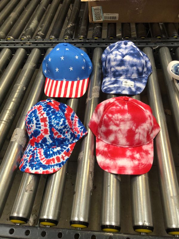 Photo 2 of 4ct 4th of July Hats - Bullseye's Playground™

