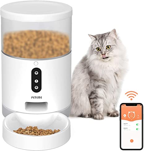 Photo 1 of Peteme Automatic Cat Feeder, Smart Pet Feeder
