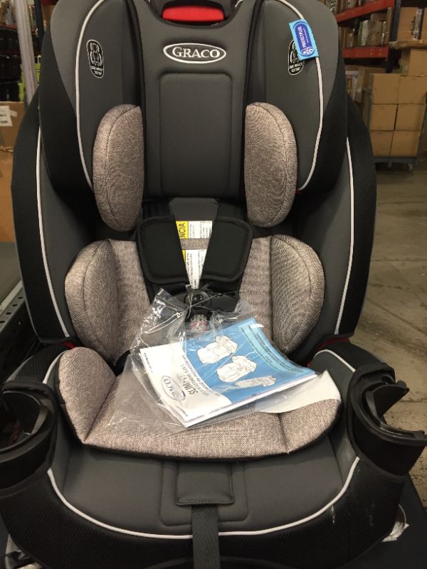 Photo 10 of Graco SlimFit 3 in 1 Car Seat -Slim & Comfy Design Saves Space in Your Back Seat, Darcie, One Size
