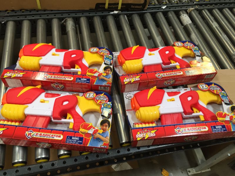 Photo 1 of 4 pack Ryan's Dart Tag E-Radicator Motorized Blaster