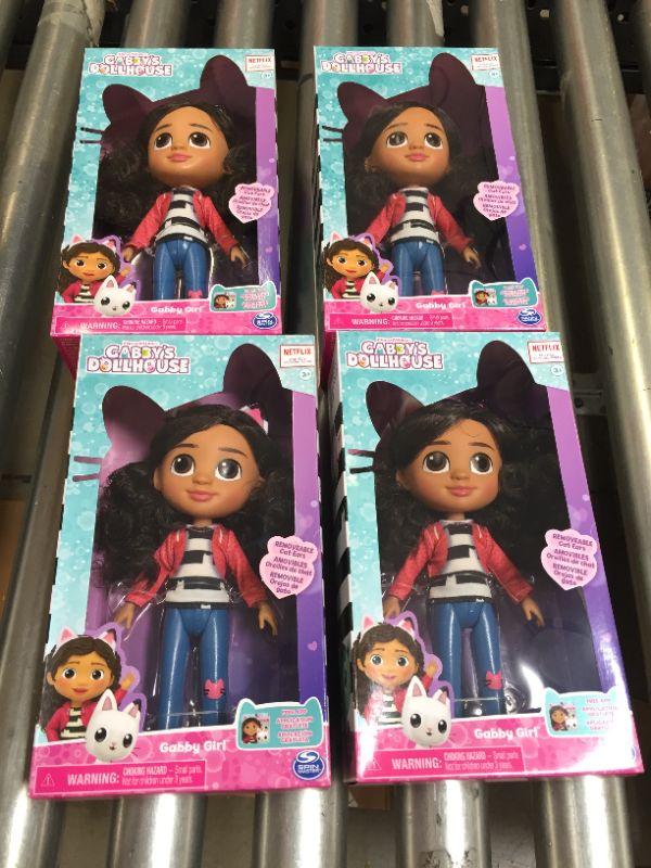 Photo 2 of 4 pack Gabby's Dollhouse Gabby Girl 8'' Doll

