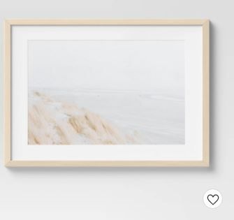 Photo 1 of 30" x 24" Lonely Shore Framed Wall Art - Threshold™

