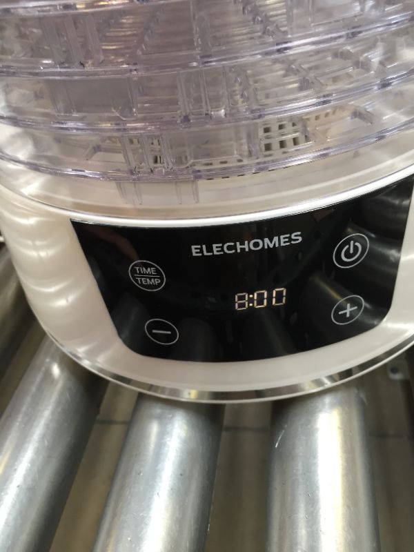 Photo 2 of Food Dehydrator, Elechomes Upgraded 6-Tray Dryer for Beef Jerky, Meat, Fruit , Dog Treats, Herbs Vegetable, Digital Time & Temperature Control, Overheat Protection Fruit Roll Sheet Included, BPA Free
