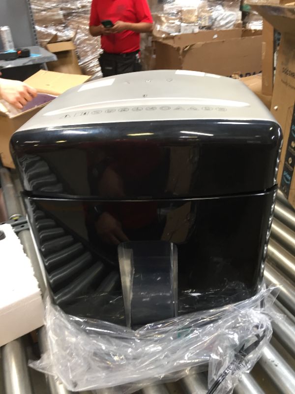 Photo 1 of Bonsaii C221-B Portable 12 Sheet Micro Cross Cut Paper, Card, and Disc P-4 High Security Home Office Shredder Bin with 5.3 Gallon Capacity Wastebasket

