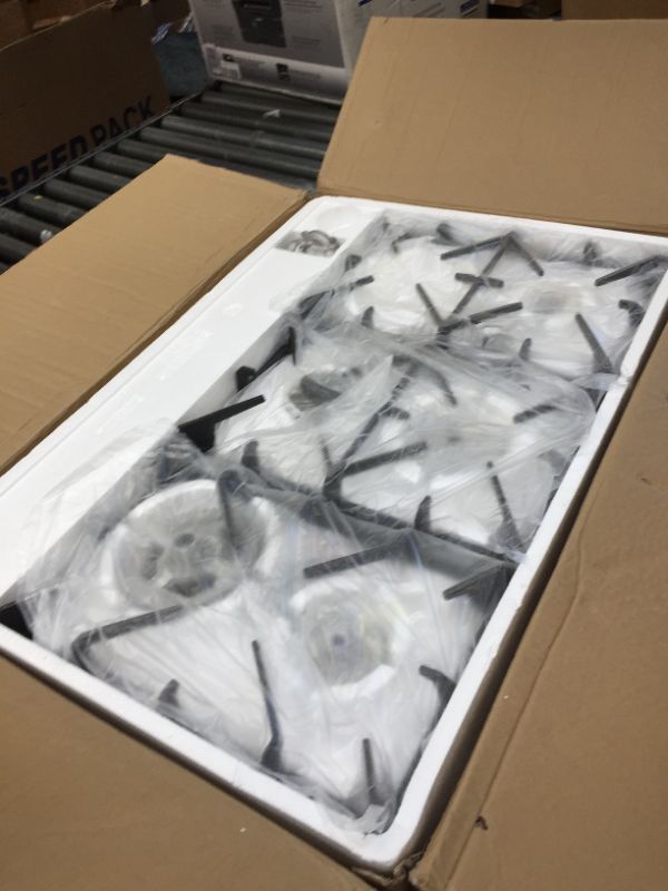 Photo 2 of thermomate Gas Cooktop, 30 Inch Built In Gas Rangetop with 5 High Efficiency Burners, NG/LPG Convertible Stainless Steel Gas Stove Top with Thermocouple Protection, 120V AC
