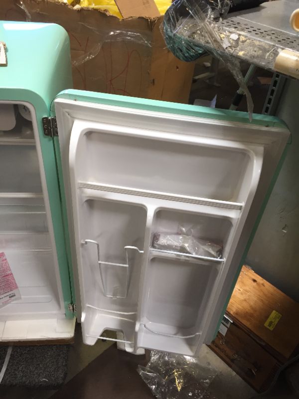 Photo 6 of Frigidaire Retro 3.2 CU. ft. Compact Refrigerator - Mint, EFR372, Mint
