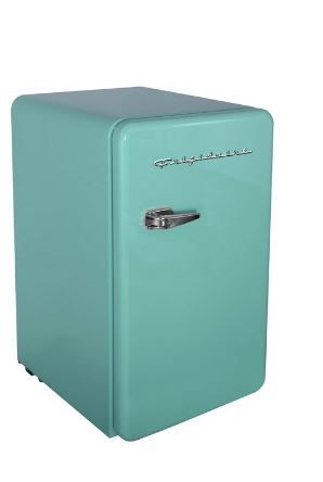 Photo 1 of Frigidaire Retro 3.2 CU. ft. Compact Refrigerator - Mint, EFR372, Mint
