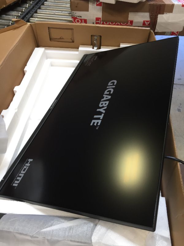 Photo 1 of GIGABYTE M32U 32" 144Hz 4K FreeSync Compatible Gaming Monitor, SS IPS, 3840x2160 Display, 1ms Response Time (MPRT), 1x Display Port 1.4, 2x HDMI 2.1, 3x USB 3.0, 1x USB Type C
