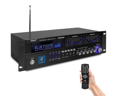 Photo 1 of Pyle PT6060CHAE 6 Channel Hybrid 2000 Watt Wireless Amplifier Receiver

