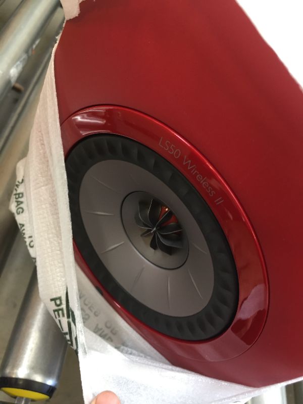 Photo 4 of KEF LS50 Wireless II (Pair, Crimson Red)
