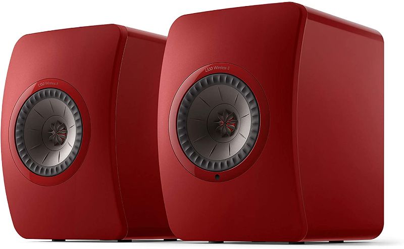 Photo 1 of KEF LS50 Wireless II (Pair, Crimson Red)
