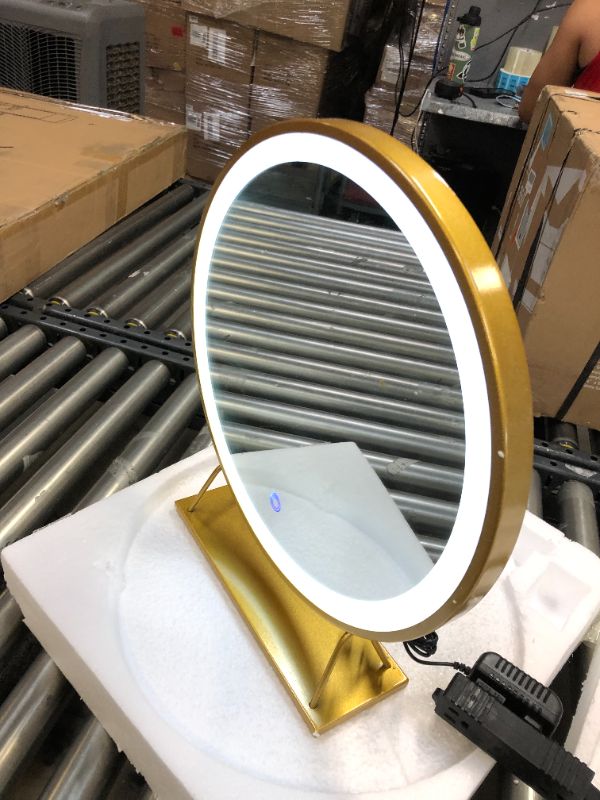 Photo 6 of 16" AROUND LIGHTED VANITY MIRROR 