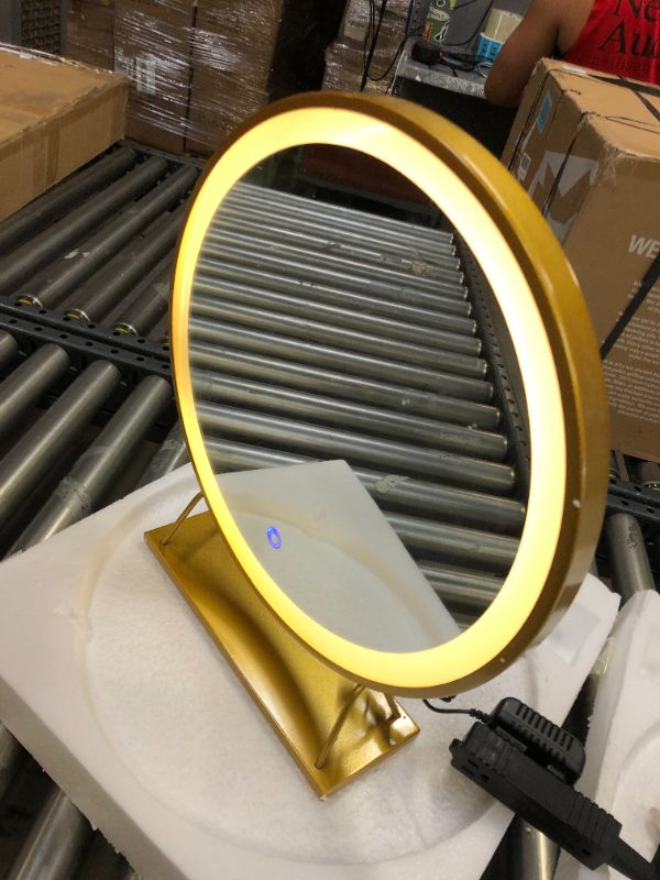 Photo 4 of 16" AROUND LIGHTED VANITY MIRROR 