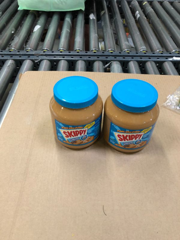 Photo 2 of 2 --Skippy Creamy Peanut Butter, 64 Ounce best if used before may/24/2022
