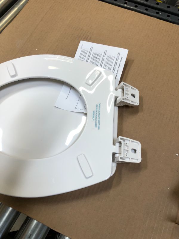 Photo 5 of centoco round toilet seat dsazam700-001 white DOES NOT COME WITH HARDWARE 